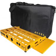 Accel XTA21 Guitar Pedal Board with 3 1/2 deep switcher looper extension plate