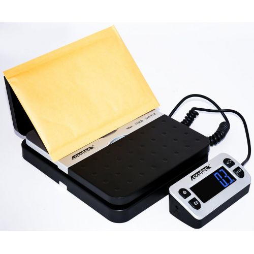  [아마존베스트]ACCUTECK ShipPro 110lbs x 0.1 oz. Digital Shipping Postal Scale, Black (W-8580-110-Black)