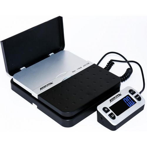  [아마존베스트]ACCUTECK ShipPro 110lbs x 0.1 oz. Digital Shipping Postal Scale, Black (W-8580-110-Black)