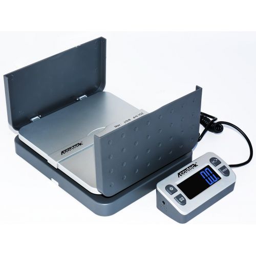  [아마존베스트]Accuteck ShipPro 110lbs x 0.1 oz. Digital Shipping Postal Scale, Gray (W-8580-110-Gray)