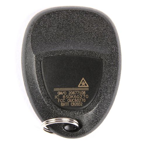  ACDelco 20877108 GM Original Equipment 4 Button Keyless Entry Remote Key Fob