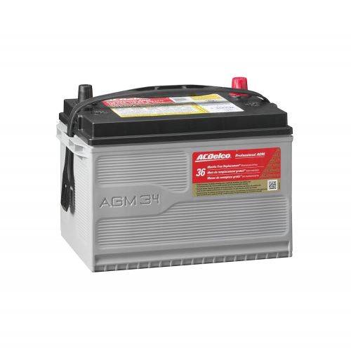  ACDelco 34AGM Professional AGM Automotive BCI Group 34 Battery