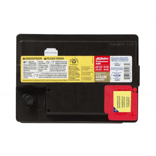  ACDelco 47AGM Professional AGM Automotive BCI Group 47 Battery