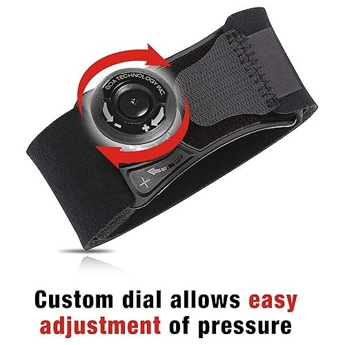  ACE Knee Strap with Custom Dial System, Provides adjustable targeted pressure on sore tendons, Satisfaction Guarantee