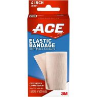 Ace Elastic Bandage with Hook Closure 4 Inch - #207604, Pack of 6