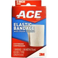 ACE Elastic Bandage with Hook Closure 3 Inch 1 ea (Pack of 4)