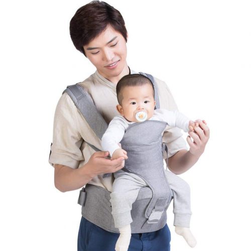  ACEDA Baby Carrier Ergonomic,Soft Hip Seat Carrier Newborn-for Baby 3-20 Months (3.5-10 KG)-Baby Wrap Carrier Comfortable for All Seasons,Blue
