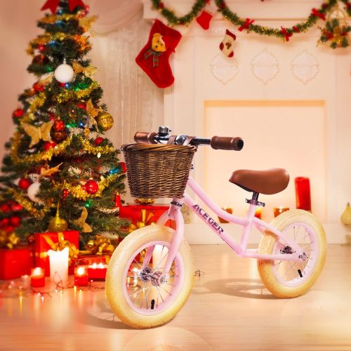  [아마존베스트]ACEGER Balance Bike for Kids with Basket, Ages 2 to 5 Years