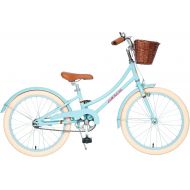 ACEGER Girls Bike with Basket, Kids Bike for 4-9 Years, 14 inch with Training Wheels, 16 inch with Training Wheels and Kickstand, 20 inch with Kickstand but no Training Wheels.