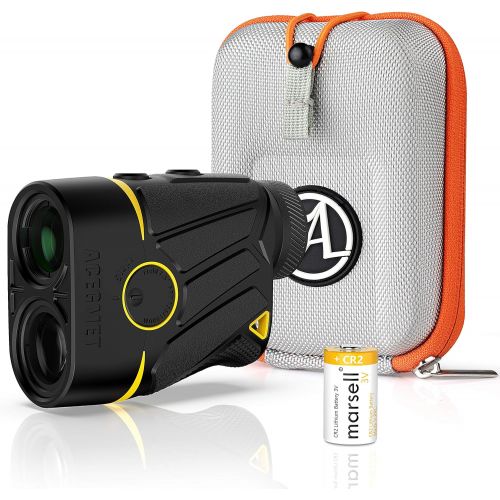  [아마존베스트]ACEGMET Golf Rangefinder, 1100 Yard Range Laser Rangefinder for Golf, Golf Rangefinder with Slope On/Off, Flag-Lock with Vibration Laser Range Finder