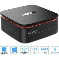 [아마존 핫딜]  [아마존핫딜]ACEPC AK1 Mini PC, Windows 10 (64-bit) Intel Celeron Apollo Lake J3455 Processor(up to 2.3GHz) Desktop Computer,4GB DDR3/64GB eMMC,2.4G+5G Dual WiFi,Gigabit Ethernet,BT 4.2,4K