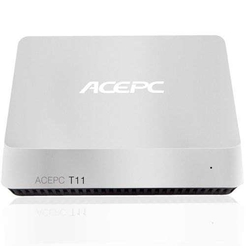  Mini PC ACEPC T11 Fanless Mini Desktop Computer Windows 10 64-bit Intel Atom x5-Z8350 Processor up to 1.92 GHz,4GB32GB,Support Dual Band WiFiBT 4.0Dual Output - HDMIVGA4K HD,S