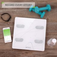 ACEVIVI Weight Body Fat Scale, Digital Bathroom Scale Bluetooth, Smart BMI Scale Body Composition...