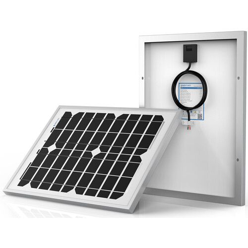  ACOPower 20-Watt Monocrystalline Solar Panel, 12V