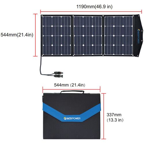  ACOPower 90W Foldable Solar Panel