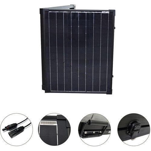  ACOPower PTK 100W Portable Solar Panel Expansion Briefcase