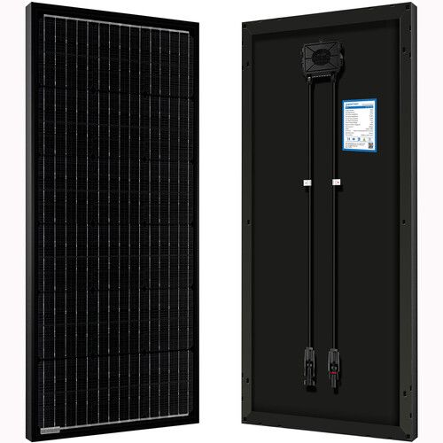  ACOPower 100-Watt Monocrystalline Solar Panel, 12V