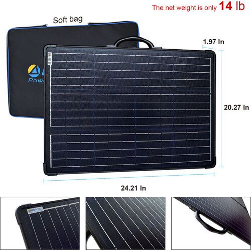 ACOPower PLK Lightweight Portable Solar Panel Kit (120W)