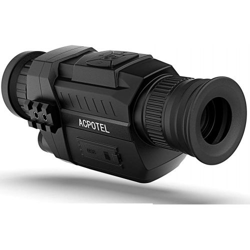  [아마존베스트]ACPOTEL Night Vision Monocular, 5 x 35 Digital Night Vision HD Scopes with Rechargeable/Take Photo/Video Recording/Playback Function for Outdoor/Surveillance/Security/Hunting/Hikin