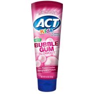 ACT Kids Bubblegum Blowout Toothpaste 4.6 Ounce (Pack of 24) Childrens Anticavity Toothpaste with Fluoride for Fresh Breath and Strong Tooth Enamel for Kids, Toddlers