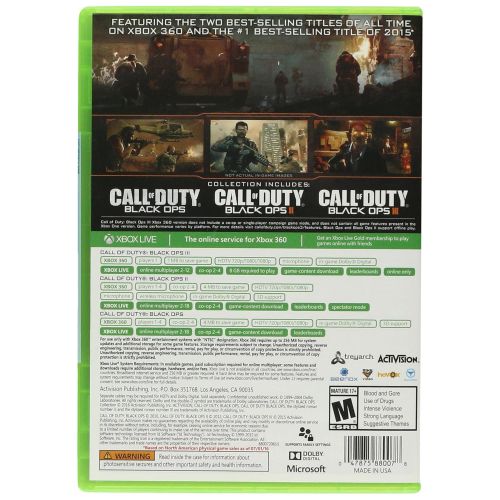  By Activision Call of Duty Black Ops Collection - Xbox 360 Standard Edition