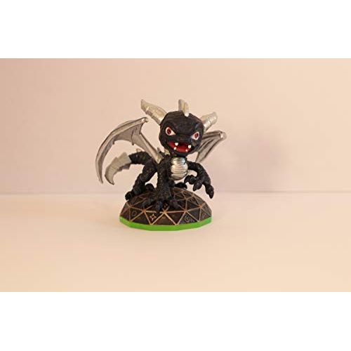  By      Activision Skylanders Spyros Adventure LOOSE Mini Figure DARK Spyro SILVER Wings Includes Card Online Code