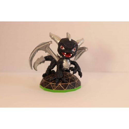  By      Activision Skylanders Spyros Adventure LOOSE Mini Figure DARK Spyro SILVER Wings Includes Card Online Code