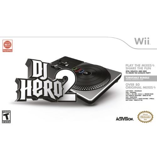  By      Activision DJ Hero 2 Turntable Bundle