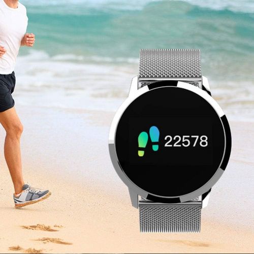  ACTIVITY TRACKER Fitness Armband,Q8Pulsuhr Herzfrequenz/Blutdruck / Blutsauerstoffueberwachung Farbbildschirm Wasserdicht IP67 Lange Standby Zeit Smartwatch