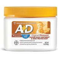 [아마존베스트]A&D A+D Original Diaper Rash Ointment, Skin Protectant With Lanolin and Petrolatum, Seals Out Wetness, Helps Prevent Baby Diaper Rash, 1 Pound Jar.