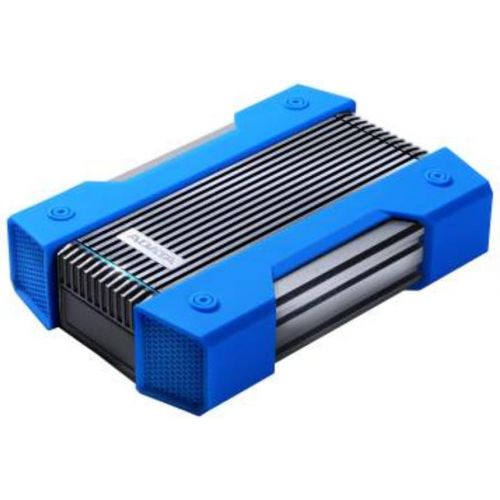  ADATA HD830 4TB Ruggedized IP68 Extra Strength USB3.1 Waterproof Dustproof Drop-Proof External Hard Drive Blue (AHD830-4TU31-CBL)