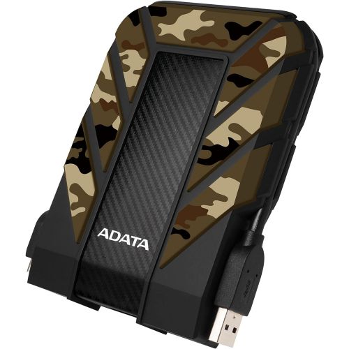  ADATA HD710M Pro 2 TB USB 3.1 Rugged Waterproof/Dustproof/Shockproof External Hard Drive, Camouflage (AHD710MP-2TU31-CCF)