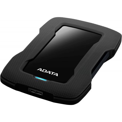 ADATA HD330 4TB USB 3.1 Shock-Resistant Extra Slim External Hard Drive Black (AHD330-4TU31-CBK)