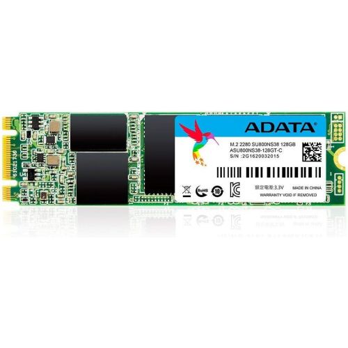  ADATA SU800 128GB 3D-NAND 2.5 Inch SATA III High Speed up to 560MBs Read Solid State Drive (ASU800SS-128GT-C)