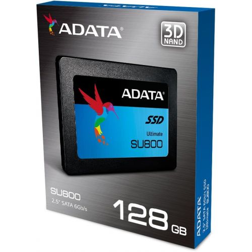  ADATA SU800 128GB 3D-NAND 2.5 Inch SATA III High Speed up to 560MBs Read Solid State Drive (ASU800SS-128GT-C)