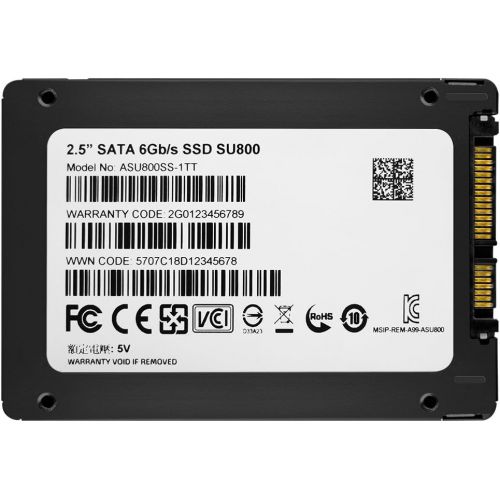  ADATA SU800 128GB 3D-NAND 2.5 Inch SATA III High Speed up to 560MBs Read Solid State Drive (ASU800SS-128GT-C)