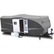 ADCO Travel Trailer Designer Series RV Cover, Gray SFS AquaShed TopGray Polypropylene Sides