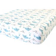 100% Organic Cotton Fitted Crib Sheet by ADDISON BELLE - Premium Baby Bedding - Soft, Breathable...