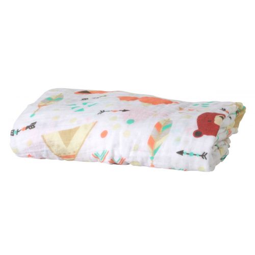  100% Organic Muslin Swaddle Blanket by ADDISON BELLE - Oversized 47 inches x 47 inches - Best...