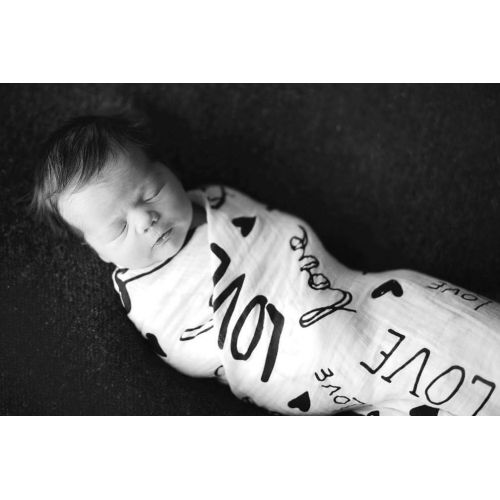  100% Organic Muslin Swaddle Blanket by ADDISON BELLE - Oversized 47 inches x 47 inches - Best...