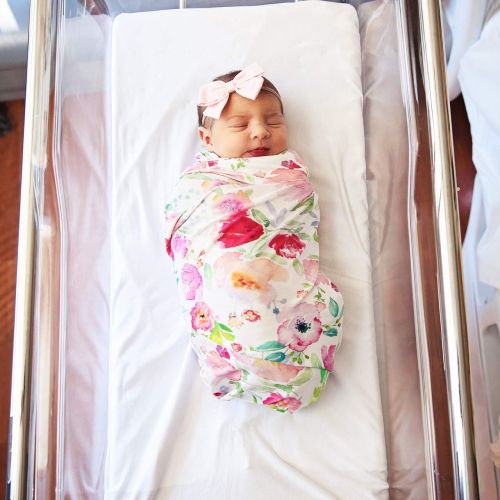  100% Organic Muslin Swaddle Blanket by ADDISON BELLE - Oversized 47 inches x 47 inches - Best...