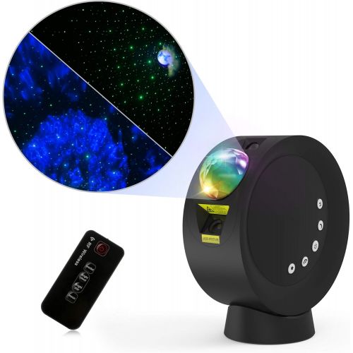  [아마존베스트]ADDSMILE StarProjectorGalaxyMoonNightLightforKidsBedroom Remote Control 4000mAh Battery Nebula Projector Lamp for Game Room Party Decor Mood Lighting Ambiance Gi