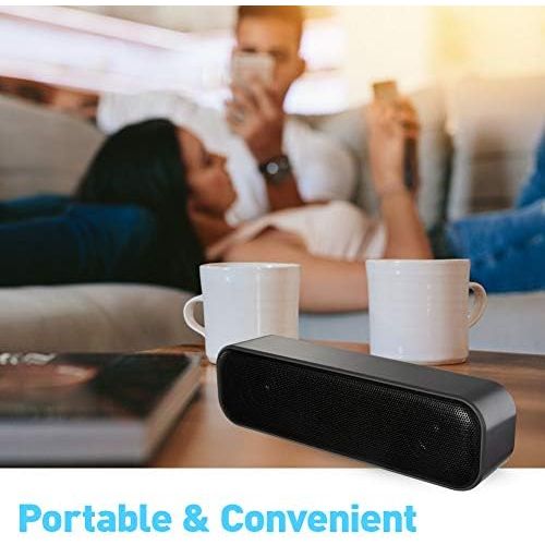  [아마존베스트]ADELGO SoundBar Mini USB Speaker, Computer Speaker for PC Computer, Laptop, Notebook, Tablet - Plug and Play