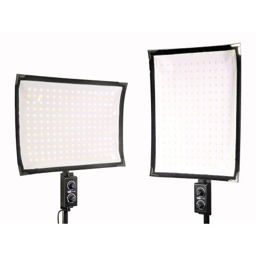  VidPro Vidpro FL-180 Flexible Vari-Color LED Light Panel Kit with Stand
