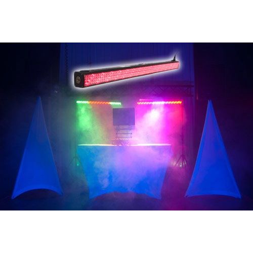  ADJ American DJ (4) American DJ Mega Bar RGBA 42 LED Washlights With 48 Built In Color Macros - RF & DMX Controllable
