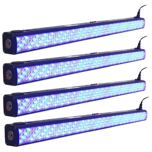  ADJ American DJ (4) American DJ Mega Bar RGBA 42 LED Washlights With 48 Built In Color Macros - RF & DMX Controllable