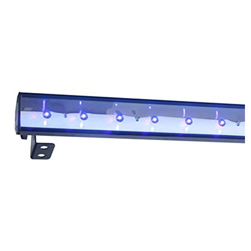  ADJ Products (2) American DJ Eco UV Bar Plus IR Pro LED Black Light Wash Fixtures w Remotes