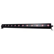 ADJ Products Professional Grade Indoor 1-Meter Linear Fixture Powered by Twelve 6-Watt HEX LEDs, (UB 12H)