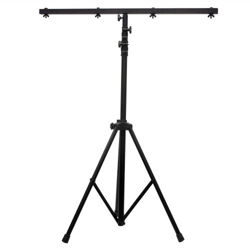  ADJ Products American DJ 9 Ft Black Lighting Tripod T-Bar Light Stand wCross Bar | LTS-6 (4 Pack)