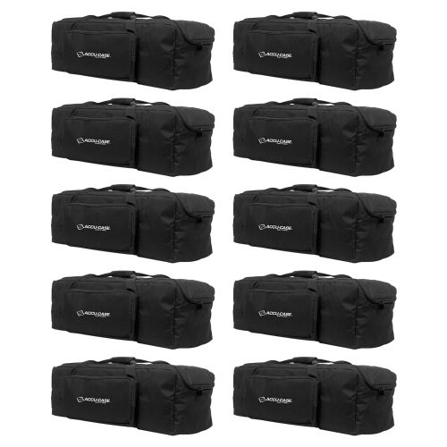  ADJ Products American DJ Padded Gig Accu Case for Slim LED Mega Par Profile Light, F8 Par Bag (10 Pack)